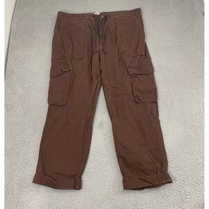 Woolrich x Target Cargo Pants Men XL Brown Cotton Utility Outdoor Baggy